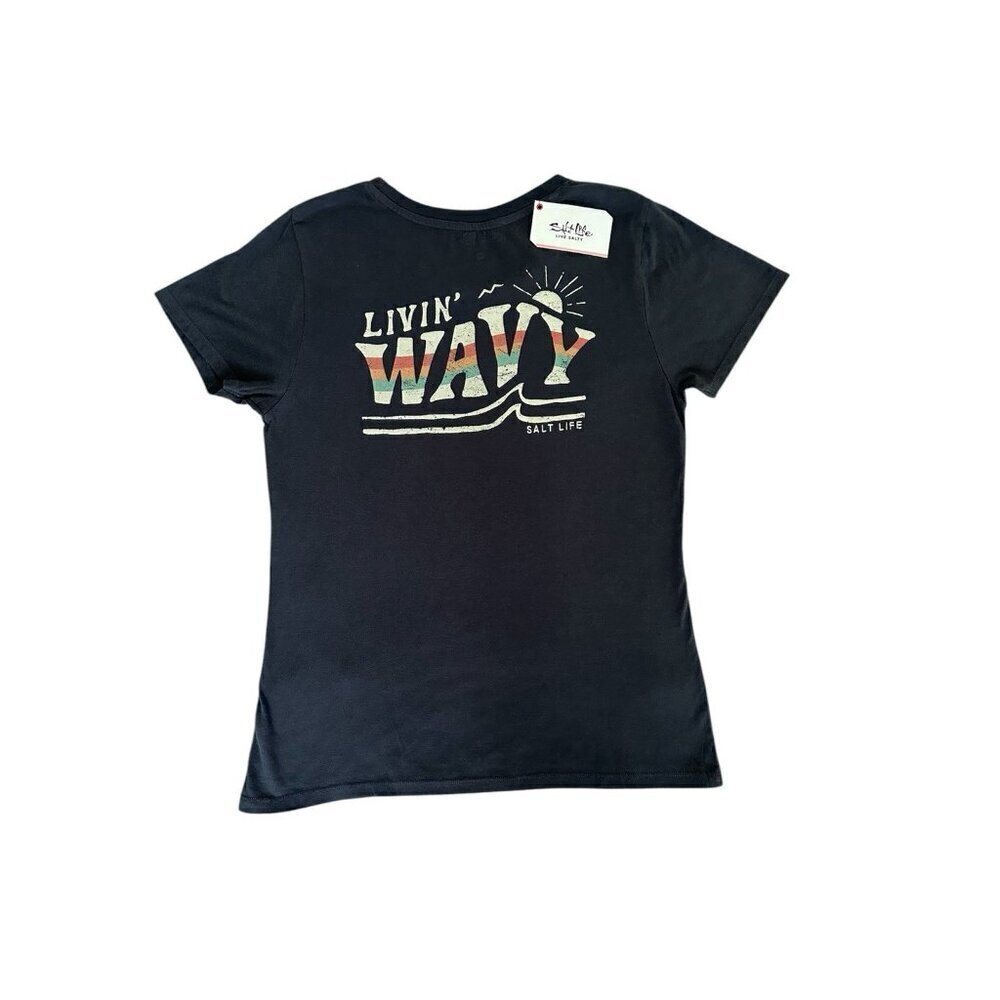 Salt LifeWomen's The Peak Cotton Short-Sleeve T-Shirt New